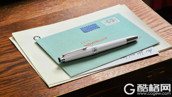 万宝龙推出大班系列书写工具 冰川白