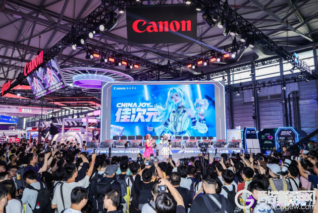 佳能亮相第二十三届中国国际数码互动娱乐展览会(ChinaJoy)