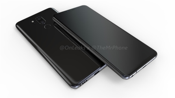 LG G7 ThinQ真机谍照：超窄边刘海屏、骁龙845跑分25万