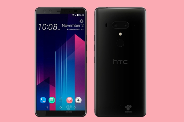 无刘海好评！HTC U12+官方渲染图/规格表大曝光：下周发