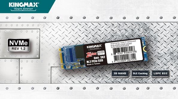 胜创推出入门级M.2 PCIe SSD：连续读取速度1.6GB/s