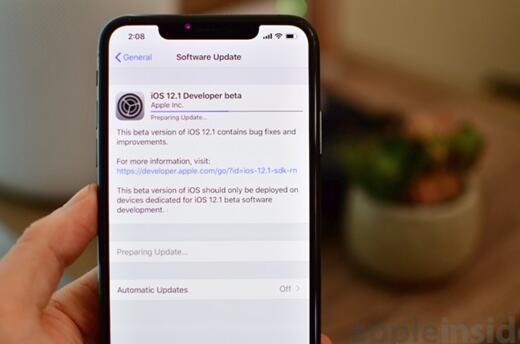 iOS 12.1新公测版发布：只支持新iPhone