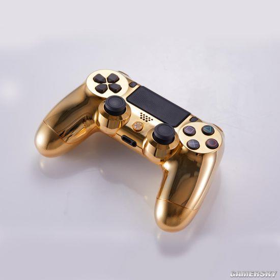 奢侈品商推出镀金镶钻PS4手柄 豪华版售价近10万