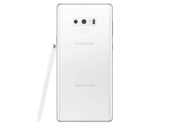 三星Note 9白色版曝光：晶莹无暇