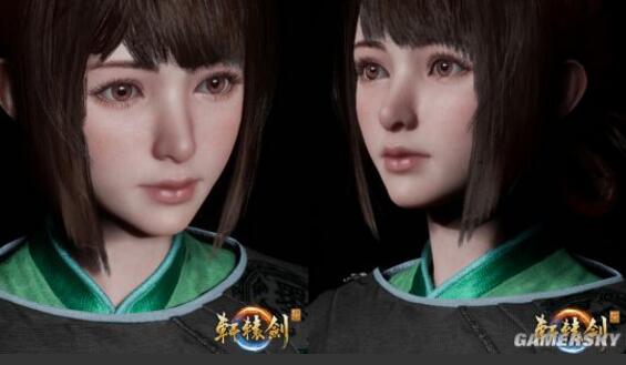 《轩辕剑7》女性角色建模首曝光 精致面庞肤感逼真