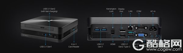 华硕发商务迷你机VivoMini VC65-C1：i7-8700T配4K蓝光