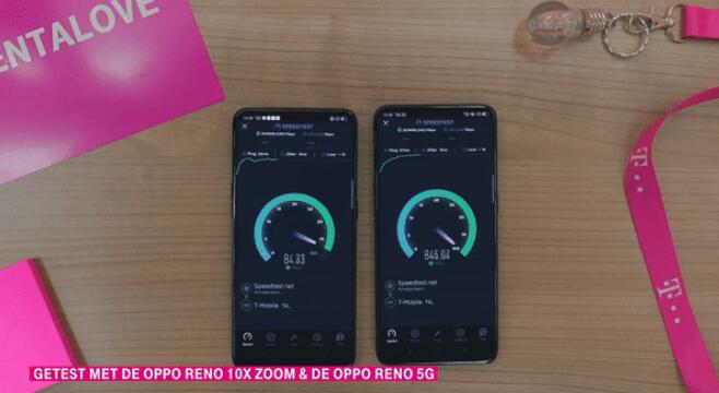 OPPO Reno 5G版助力T-Mobile完成荷兰首次5G现网测试